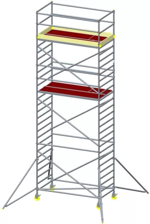 Item - Hliníková věž o šířce 1,3 m, výšce podlahy 7,3 m