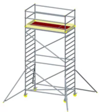 Product - Pojízdné hliníkové lešení a žebříky