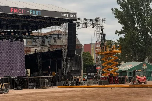 Project - FM City Fest 2026 ve Frýdku-Místku | Technika Ramirent