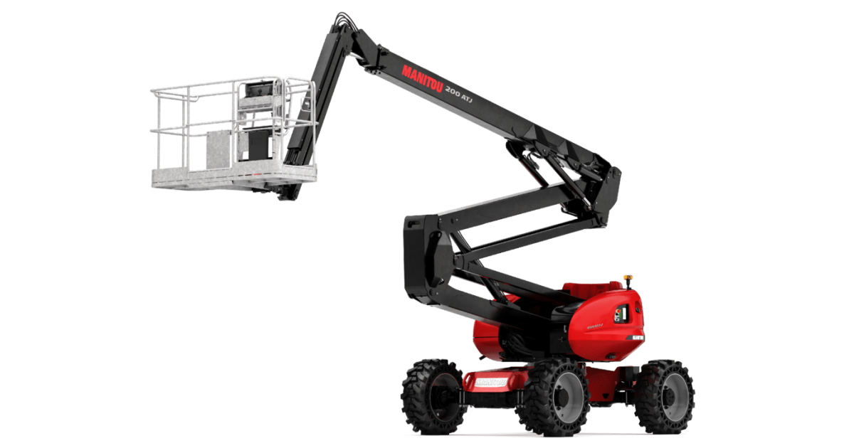 Articulated electric platform 20 m off-road