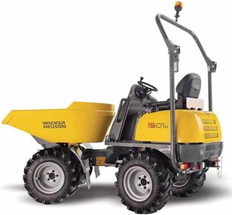 Wheeled dumper - load capacity up to 1.5 t