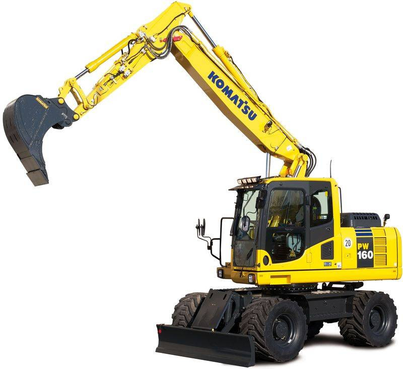 Wheel excavator 16 t and more