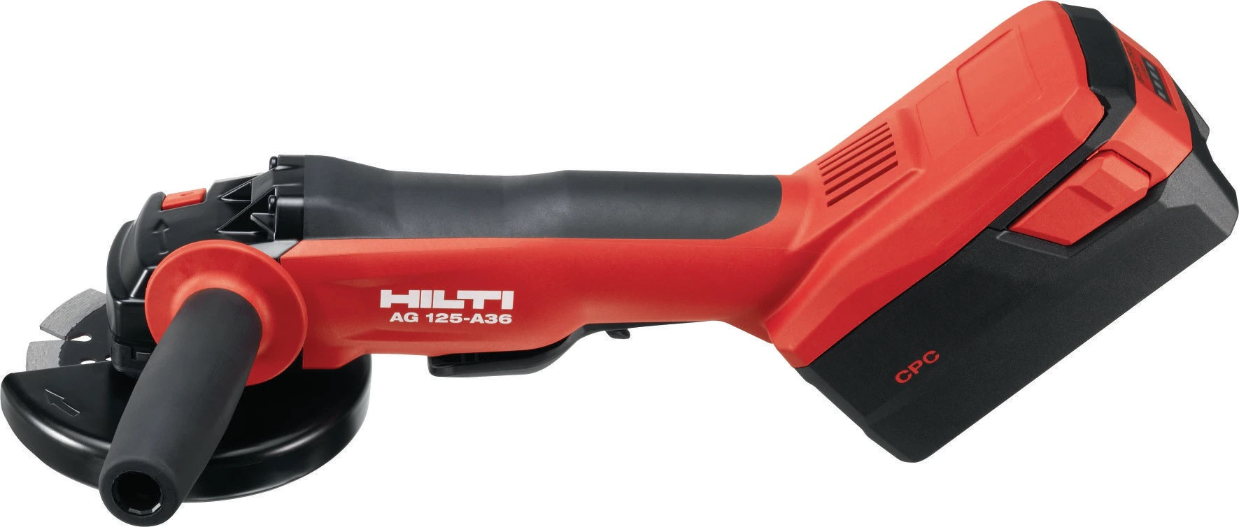 Cordless angle grinder