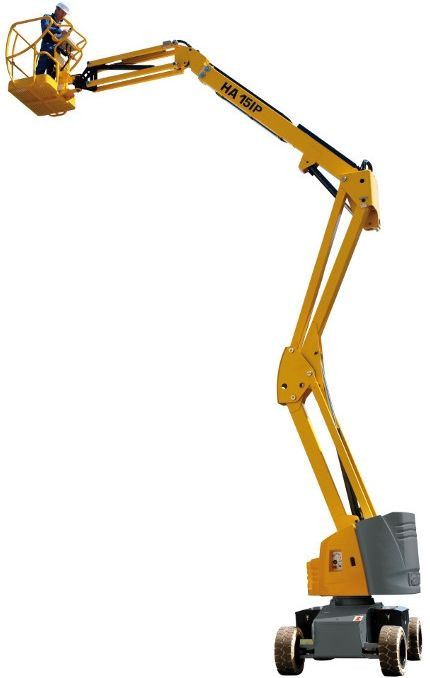Articulated electric platform 12 m